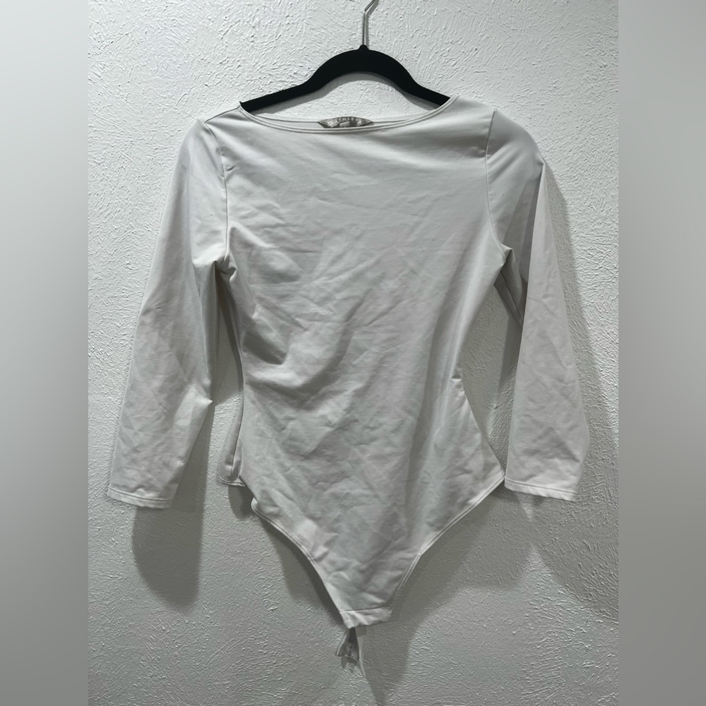 Athleta Valencia Bodysuit with 3/4 Sleeves